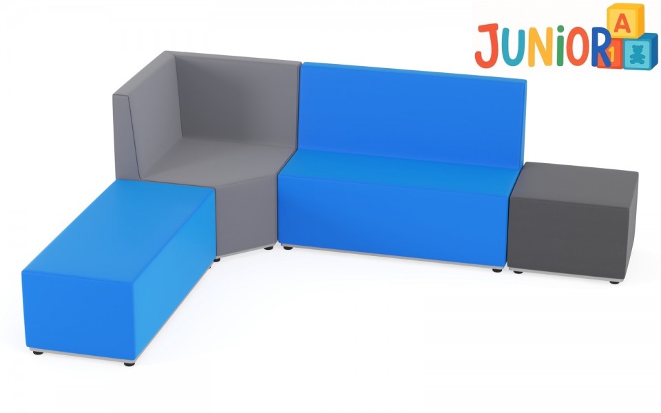 Zestaw modułowych siedzisk dla przedszkolaków Tobo Junior 5