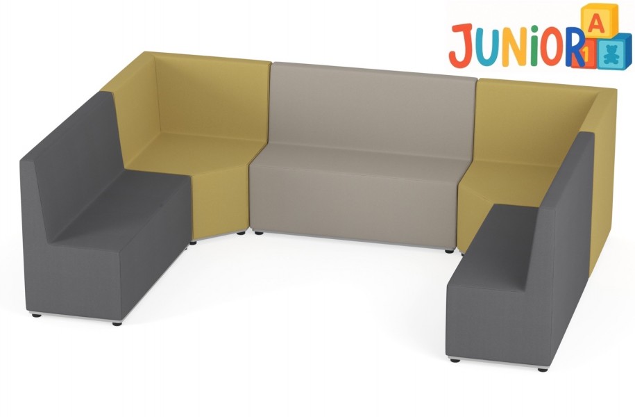 Komplet mebli piankowych do sal edukacyjnych Tobo Junior 7