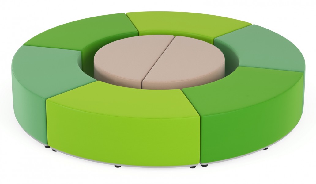 Edukacyjny zestaw siedzisk piankowych dla dzieci Tobo Junior 17