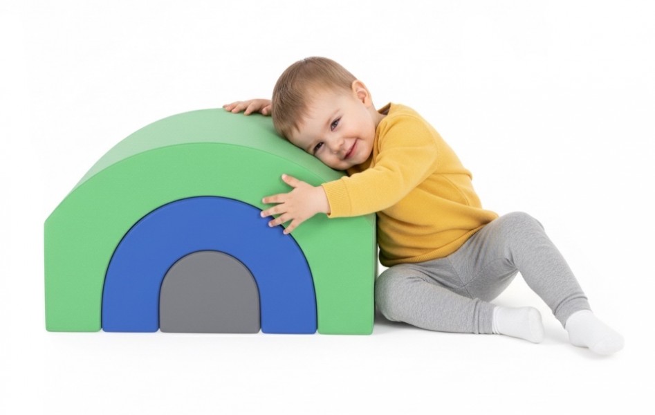 Piankowy zestaw modułowy do żłobka Playground H240-8
