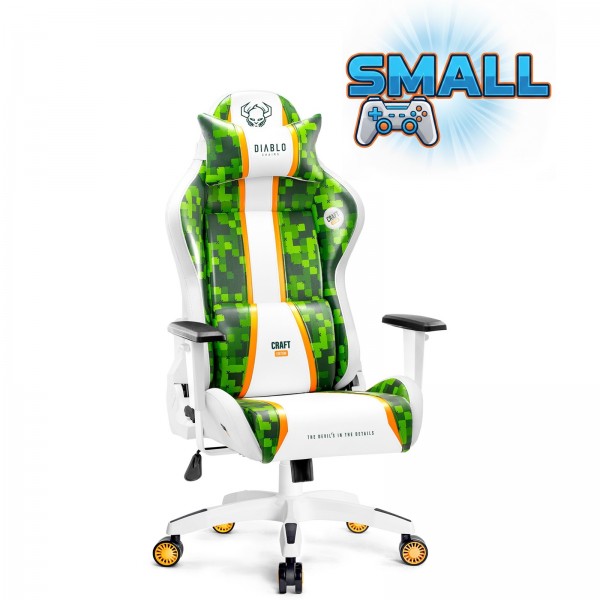 Fotel gamingowy młodzieżowy Diablo X-One 2.0 Small Size, Craft Edition