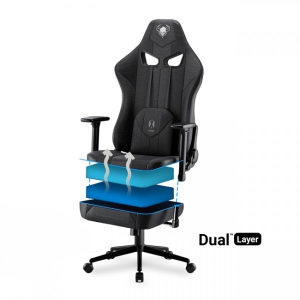 Fotel do grania dla młodzieży Diablo X-Player 2.0 Small Size, kolor czarny