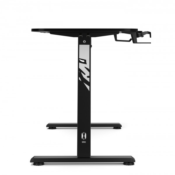 Biurko gamingowe elektryczne Diablo X-Tensio 160 cm, kolor czarny carbon