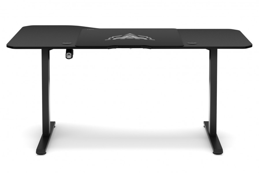 Biurko gamingowe elektryczne Diablo X-Tensio 160 cm, kolor czarny carbon