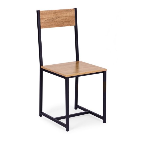 Zestaw do jadalni Ramon - stół z 2 krzesłami w stylu loft