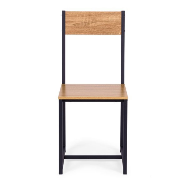 Zestaw do jadalni Ramon - stół z 2 krzesłami w stylu loft