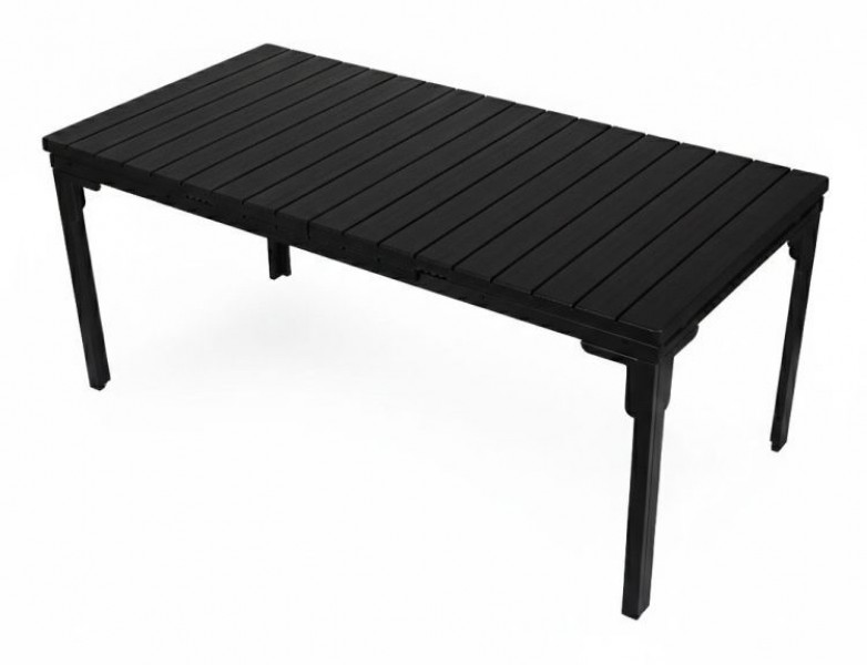 Stół ogrodowy Caprila rozkładany 180-240 cm, kolor czarny