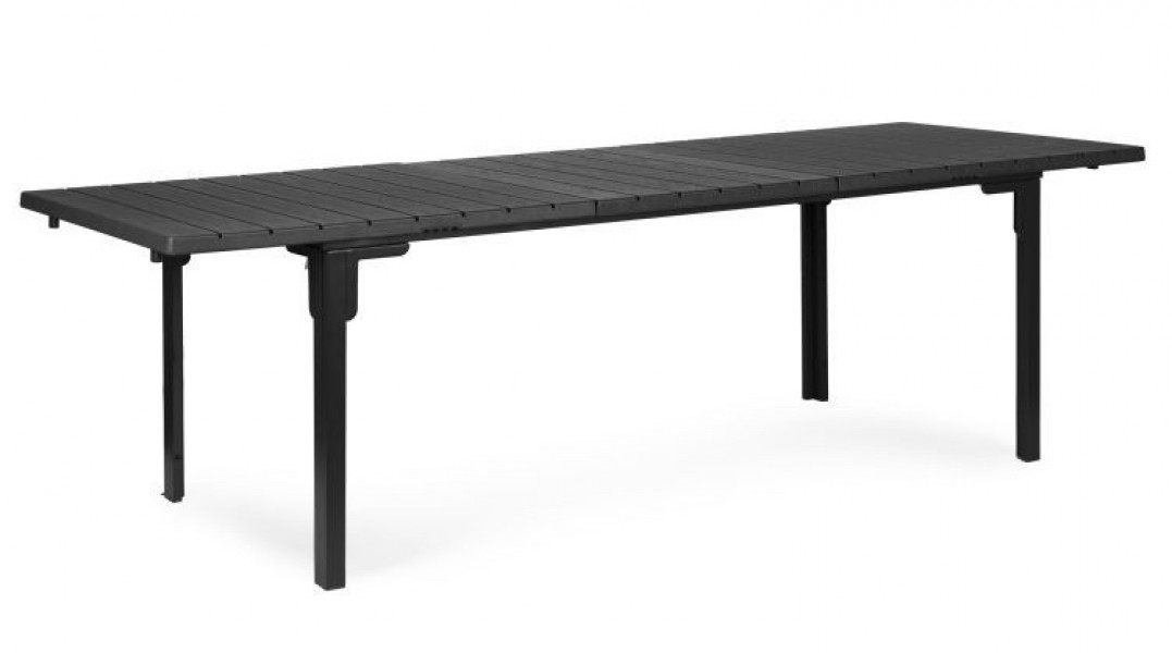 Stół ogrodowy Caprila rozkładany 180-240 cm, kolor szary