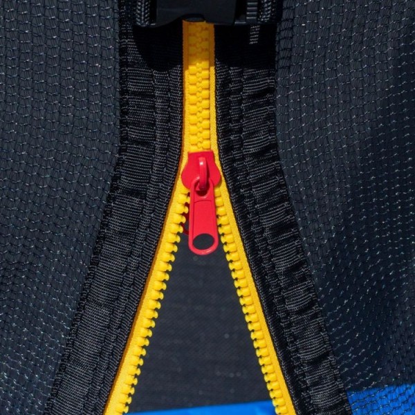 Trampolina ogrodowa 304-312 cm z siatką ochronną i drabinką G739