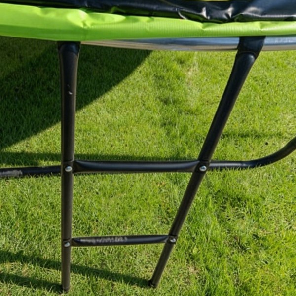 Trampolina ogrodowa dla dzieci Pegie 10FT, 305 cm, z siatką wewnętrzną i drabinką