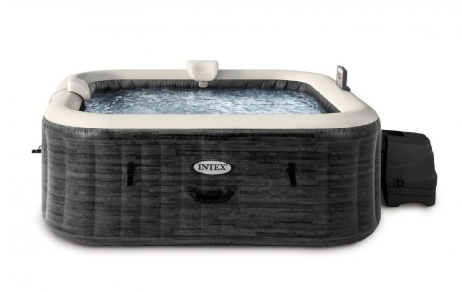 Jacuzzi ogrodowe dmuchane Intex 452, SPA 6-osobowe 196 cm, WiFi, 170 dysz, LED