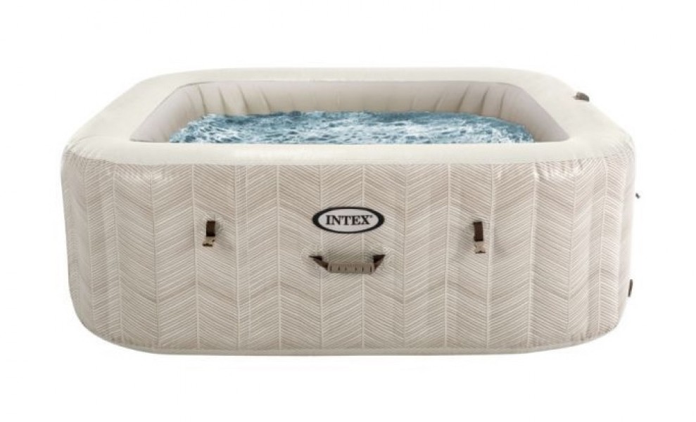 Basen SPA z hydromasażem Intex 472, jacuzzi ogrodowe 196 cm, 6 osób, WiFi