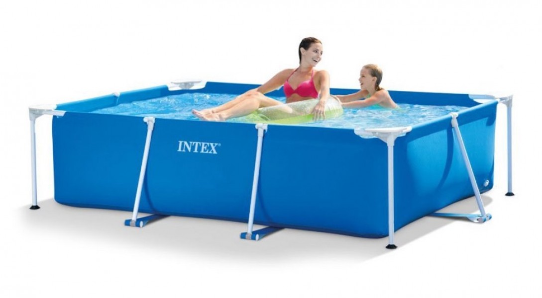 Basen stelażowy ogrodowy Intex 270 prostokątny, 220x150 cm