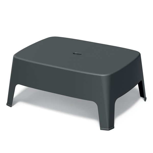Plastikowy stolik do ogrodu Milane 79x59 cm, prostokątny