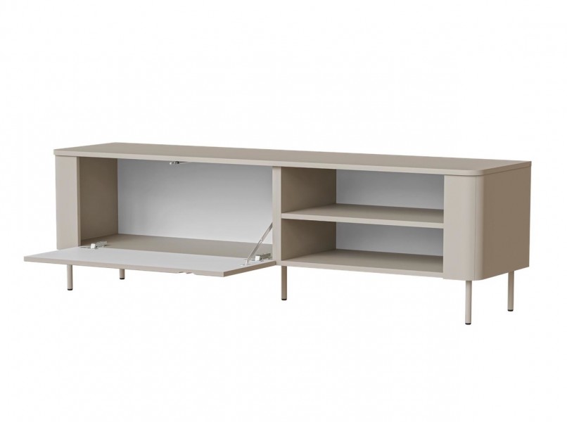 Stolik RTV 160 cm z geometrycznym wzorem Tirante RTV-1 Halmar, kaszmir