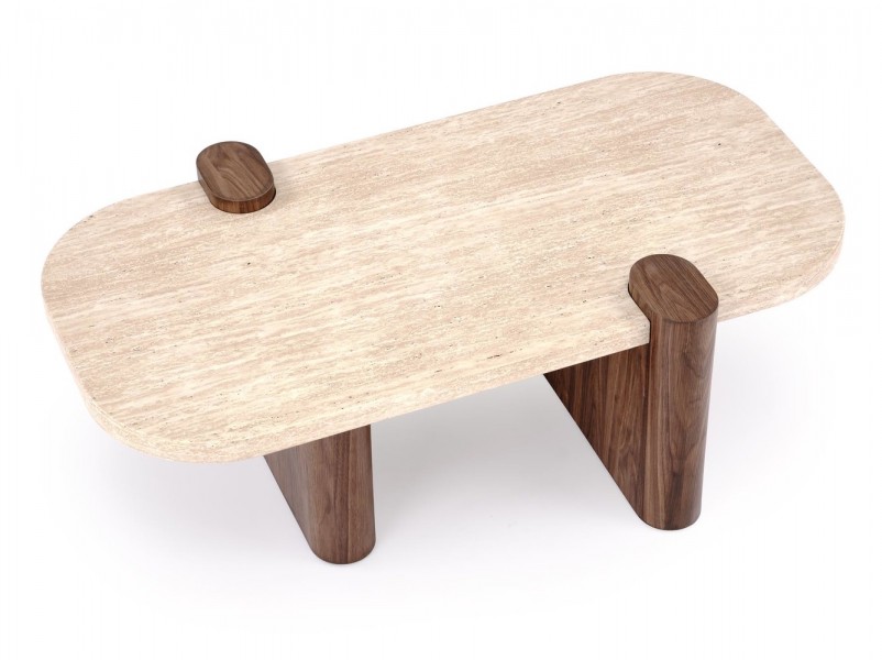 Ława do salonu 120 cm Canoa Halmar, trawertyn