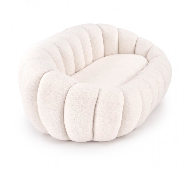 Sofa dwuosobowa Gaspar XL Halmar o obłym kształcie