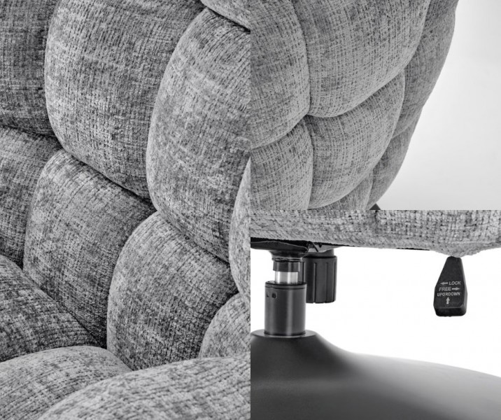 Fotel wypoczynkowy obrotowy z funkcją kołyski Hagen Halmar