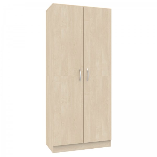 Szafa aktowa dwudrzwiowa na klucz Simple, 80x40x185 cm, index 80-5P-2F5