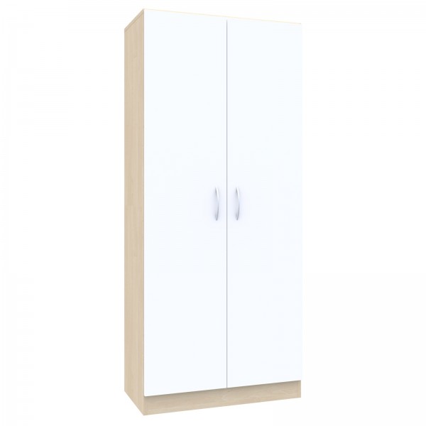 Szafa aktowa dwudrzwiowa na klucz Simple, 80x40x185 cm, index 80-5P-2F5