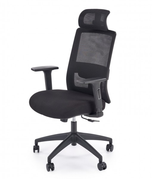 Ergonomiczny fotel biurowy z regulacjami Swift Halmar, zgodny z normą BHP