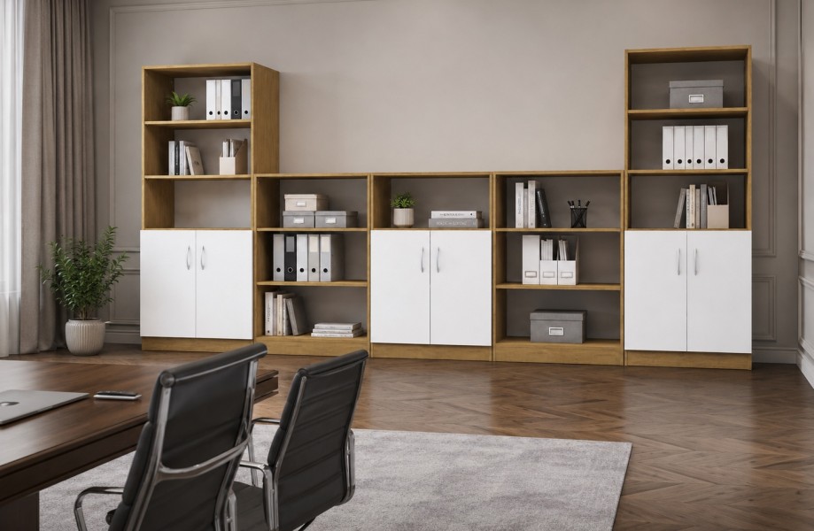 Zestaw szafek do szkoły i biura Simple 10