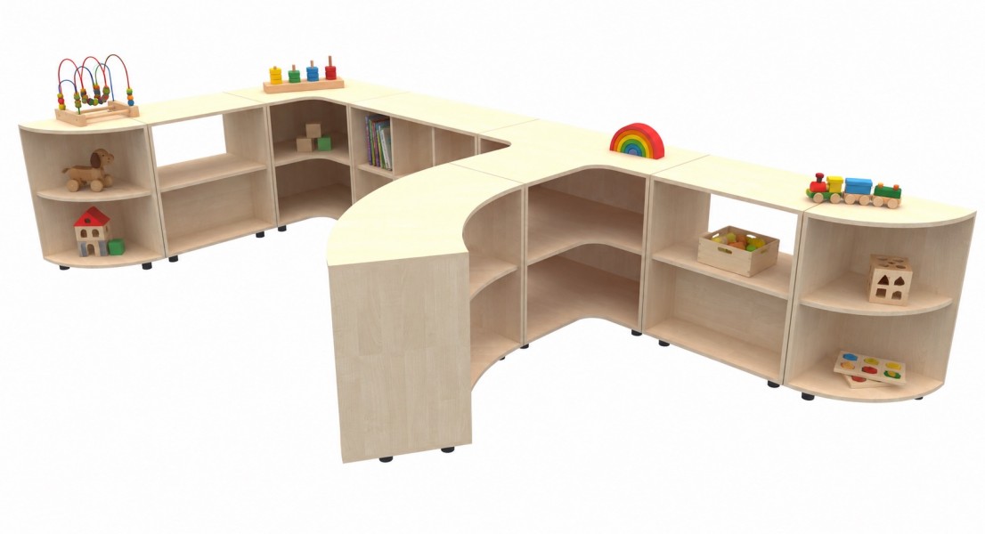 Meble do kącików edukacyjnych - zestaw Smart 03, kącik zabaw