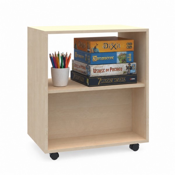 Mobilny regał do kącika edukacyjnego Smart na kółkach, index KZ-RM-2P