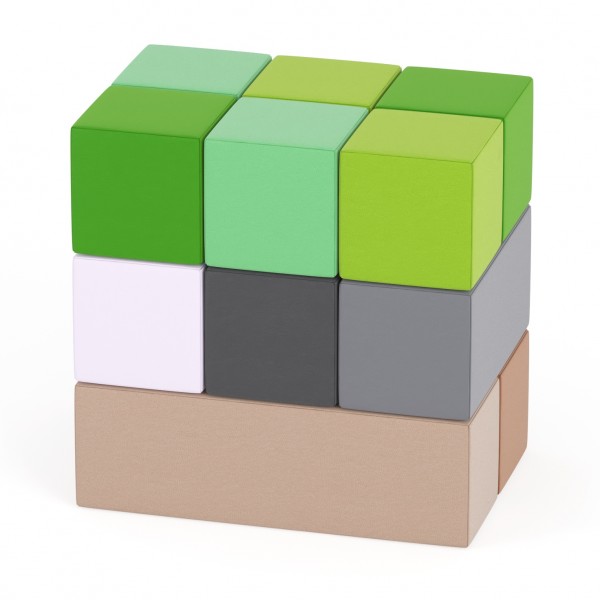 Modułowe klocki piankowe do przedszkola i żłobka Happy Cube Mid H200
