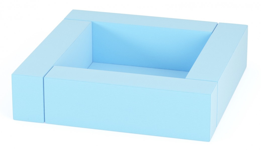 Suchy basen piankowy dla dzieci 120x120 cm Happy Swim H300-1, wysokość 30 cm