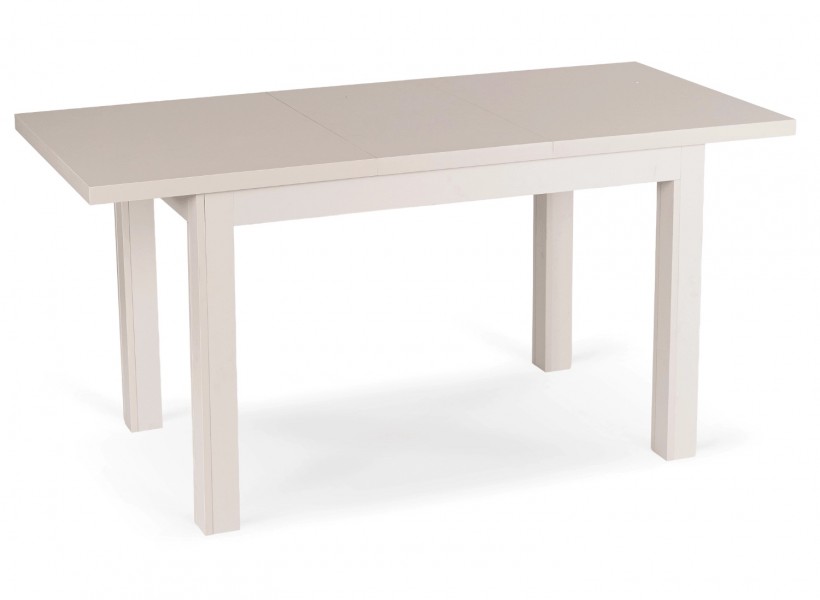 Klasyczny stół rozkładany Skubi 120-160 cm, kaszmir