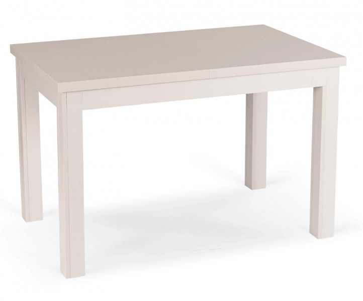 Klasyczny stół rozkładany Skubi 120-160 cm, kaszmir