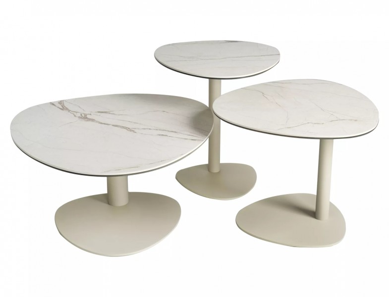 Ława z ceramicznym blatem 58x58cm Ciao B Signal