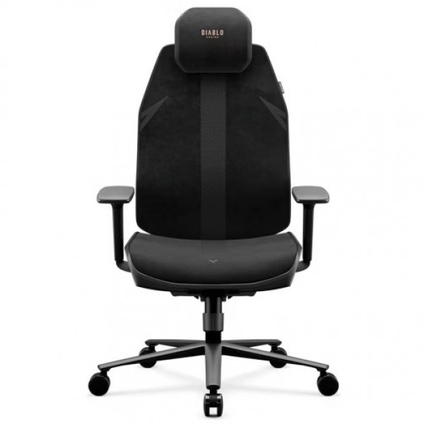 Fotel biurowy ergonomiczny Diablo V-Flash Ultra Black
