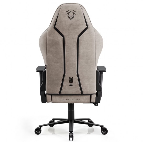Fotel gamingowy materiałowy Diablo X-One 2.0 King Size, Camel Black