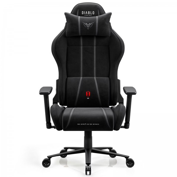 Fotel gamingowy materiałowy Diablo X-One 2.0 King Size, Burned Black