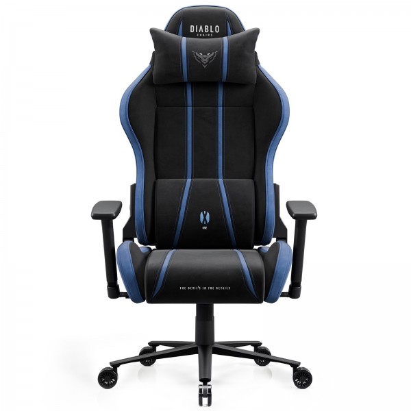 Fotel gamingowy materiałowy Diablo X-One 2.0 King Size, Night Blue