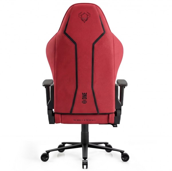 Fotel gamingowy materiałowy Diablo X-One 2.0 King Size, Bloody Mary