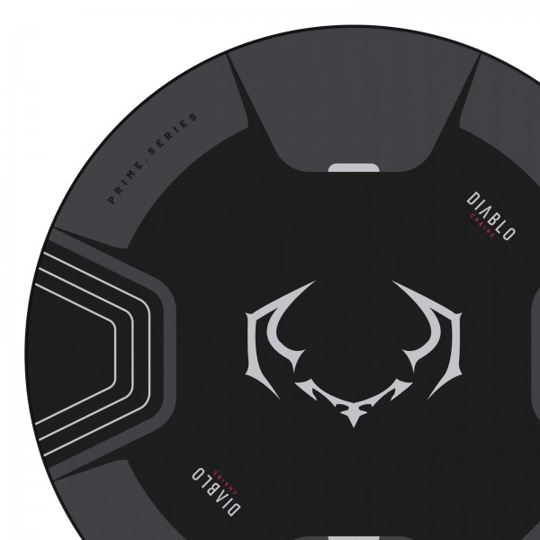 Mata pod fotel gamingowy Diablo, czarno-szara