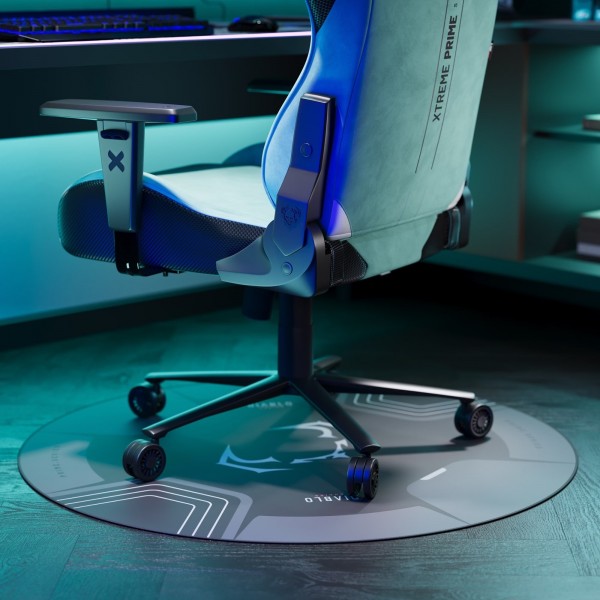 Mata pod fotel gamingowy Diablo, czarno-szara