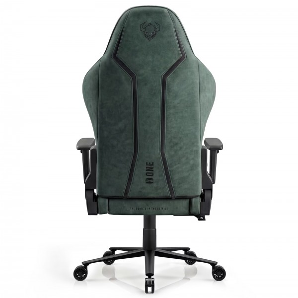 Fotel gamingowy materiałowy Diablo X-One 2.0 Normal Size, Forest Green