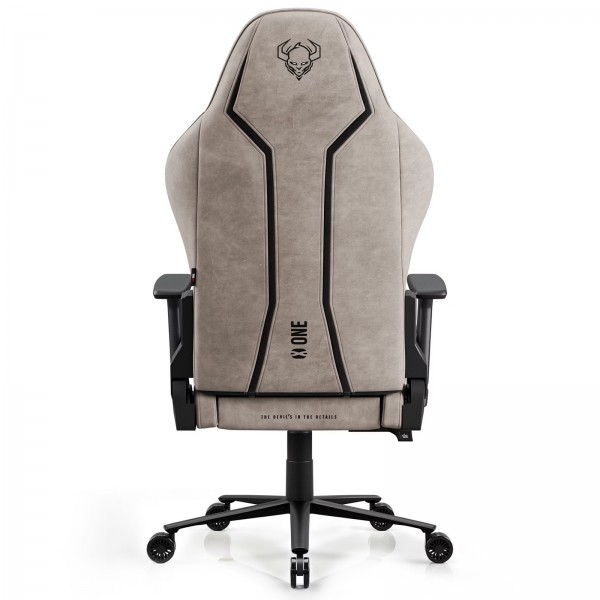 Fotel gamingowy materiałowy Diablo X-One 2.0 Normal Size, Camel Black
