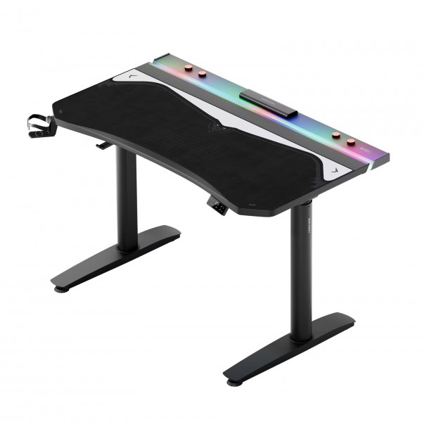 Podkładka ochronna na biurko Diablo X-Forge 120 cm, Black Nightwolf Moon