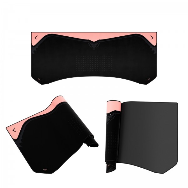 Podkładka ochronna na biurko Diablo X-Forge 120 cm, Black Akira Pink