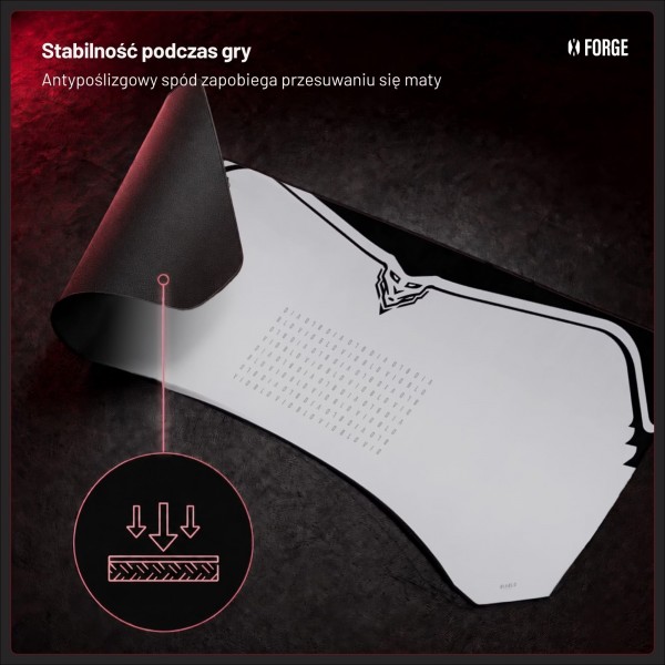 Podkładka ochronna na biurko Diablo X-Forge 140 cm, Nightwolf Moon