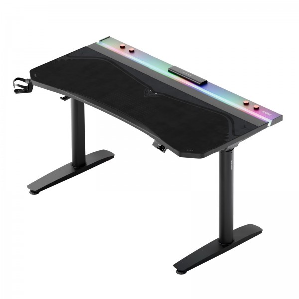 Podkładka ochronna na biurko Diablo X-Forge 140 cm, Burned Black