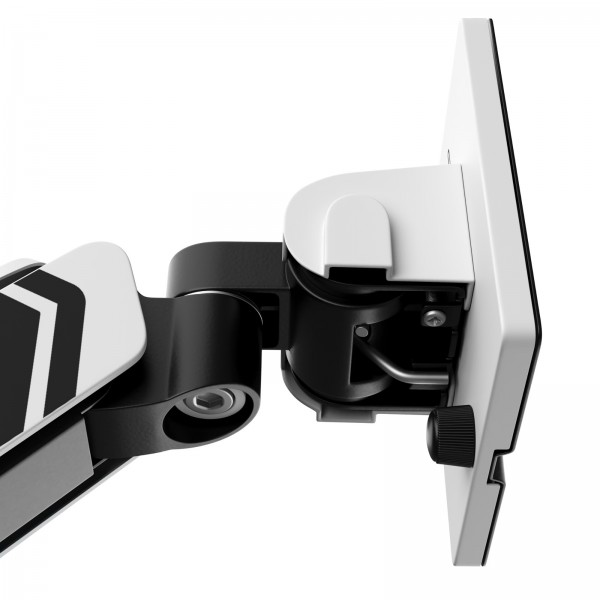 Uchwyt regulowany na 2 monitory 35 cali RGB Diablo X-Arm Dual, biało-czarny