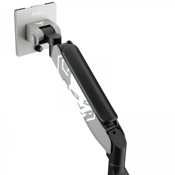 Uchwyt regulowany na monitor 49 cali LED RGB Diablo X-Arm, szaro-czarny