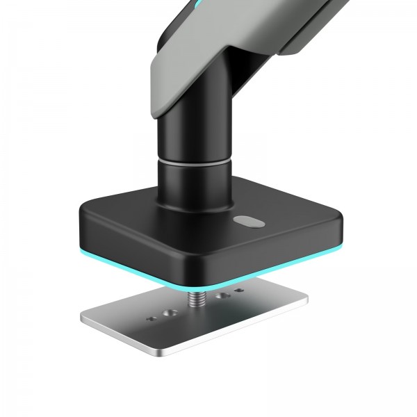 Uchwyt regulowany na monitor 49 cali LED RGB Diablo X-Arm, szaro-czarny