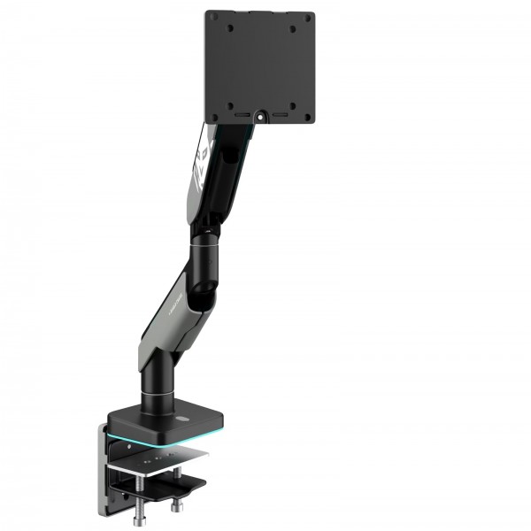 Uchwyt regulowany na monitor 49 cali LED RGB Diablo X-Arm, szaro-czarny